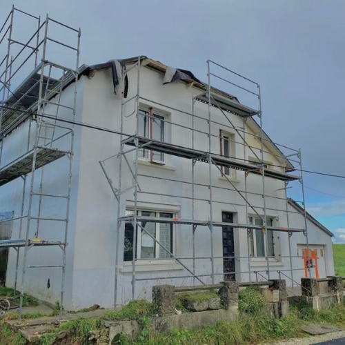 aspect extérieur travaux