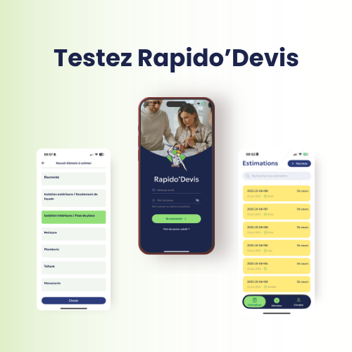 tester appli rapido devis